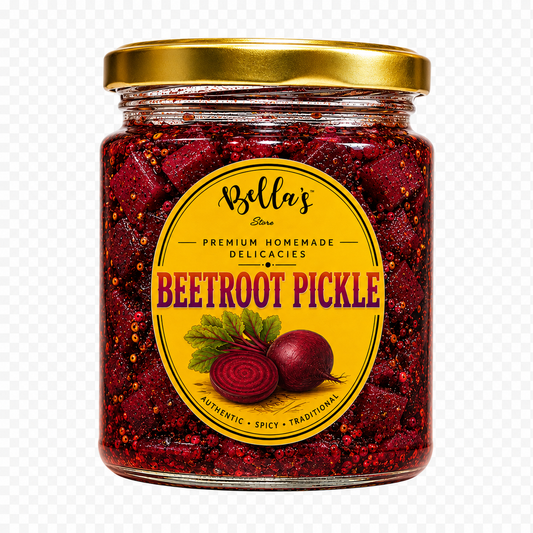 Beetroot Pickle, Tangy & Spicy Homemade Taste