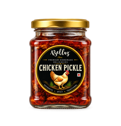 Bella's Homemade Chicken Pickle, Traditional Spiced, Ready to Eat