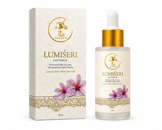 Lumiseri Face Serum 50ml | Advanced Skin Brightening & Deep Hydration Formula with Niacinamide, Alpha Arbutin & Hydrolyzed Silk | Nourishing Facial Serum for Luminous, Glowing Skin | Suitable for All Skin Types