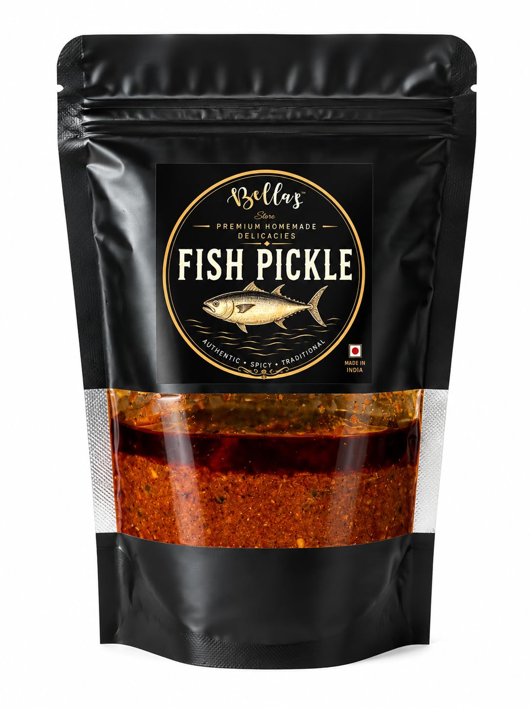 Homemade Yellow Fin Tuna Pickle Pouch Pack