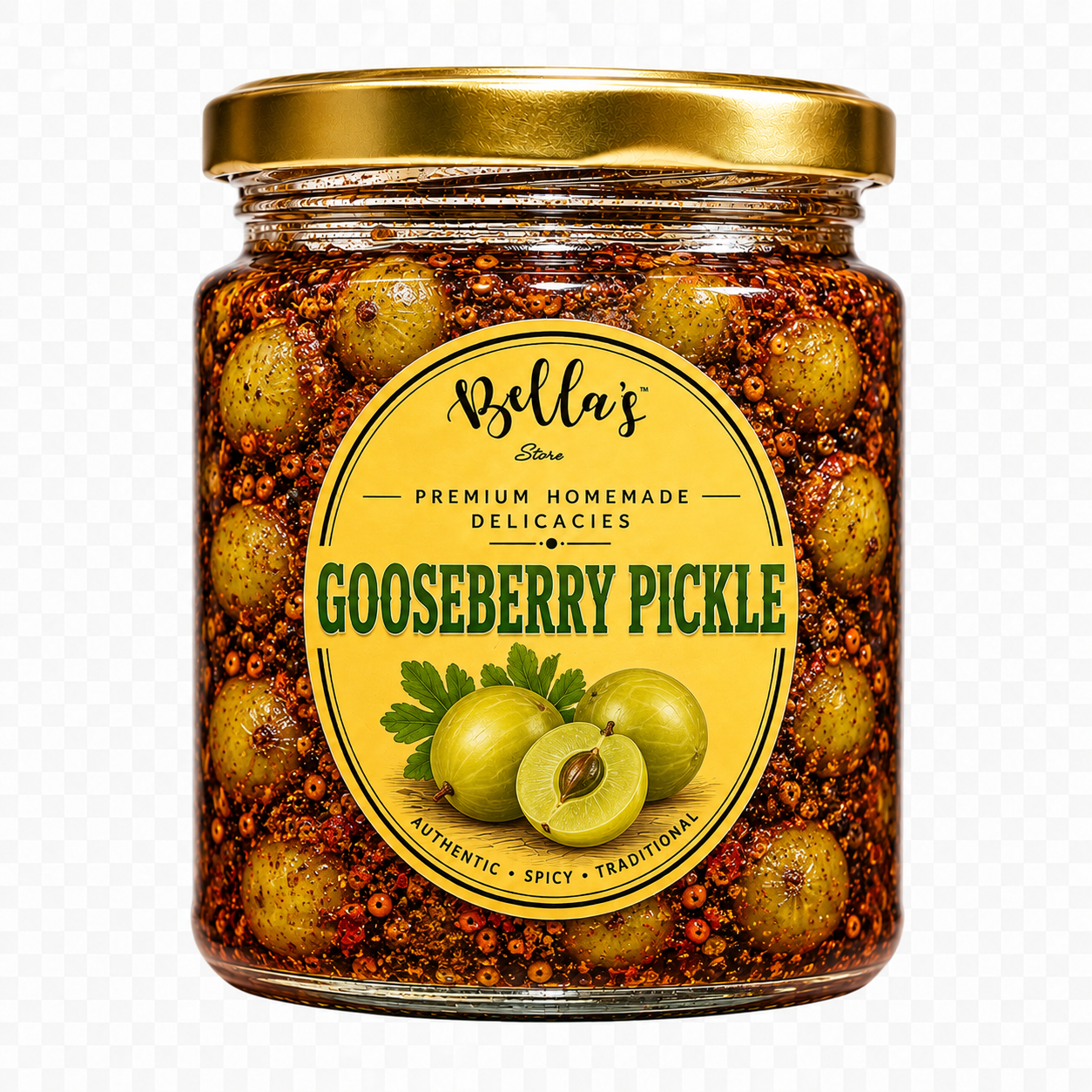 Gooseberry Pickle, Homemade Taste