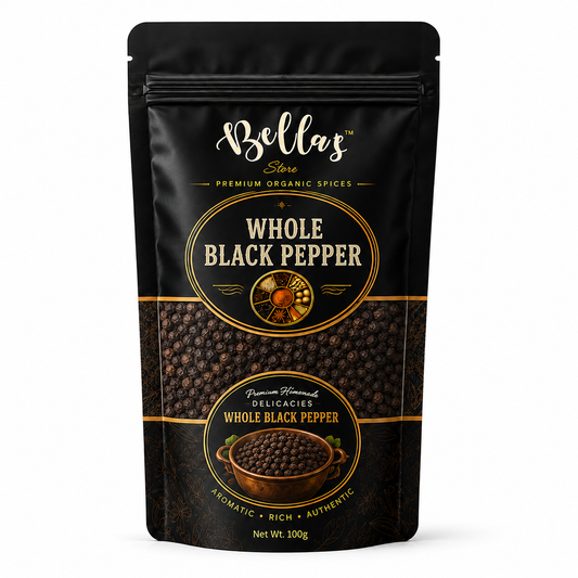 Black Pepper Whole 100 gm