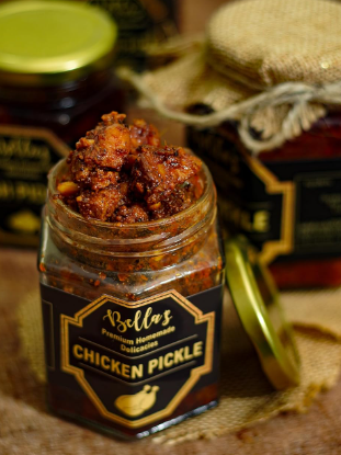 Bella's Homemade Chicken Pickle, Traditional Spiced, Ready to Eat