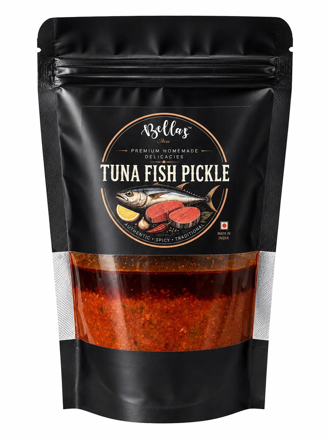 Homemade Tuna Fish Pickle Pouch Pack